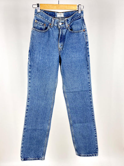 Jeans vintage Levi’s 512 anni ’90 denim blu lavaggio medio
