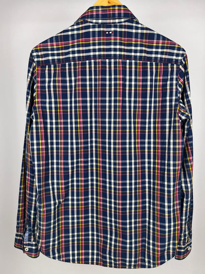 Camicia Napapijri vintage a quadri in cotone tecnico – anni 2000