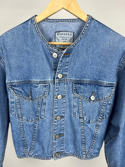 Giacca denim cropped vintage Ragazza anni ’90