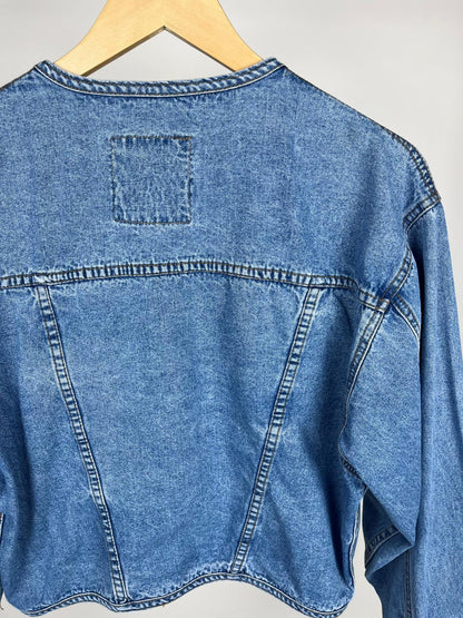 Giacca denim cropped vintage Ragazza anni ’90