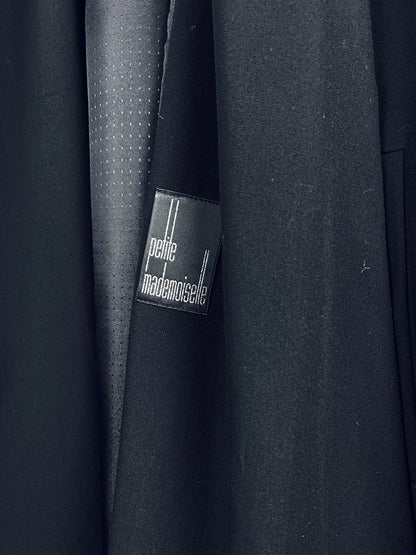 Cappotto leggero vintage Petite Mademoiselle nero anni ’90