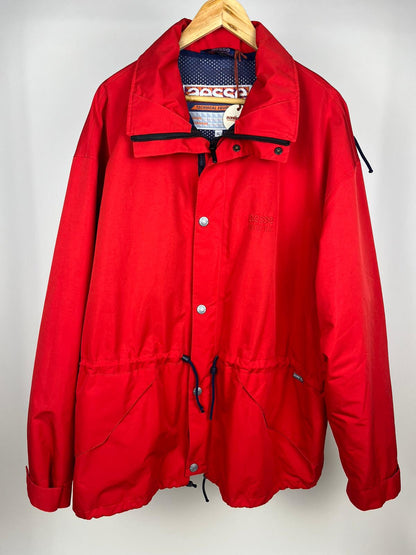 Giacca Tecnica Aesse Gore-Tex Vintage Anni ‘90 Con Cappuccio Rosso