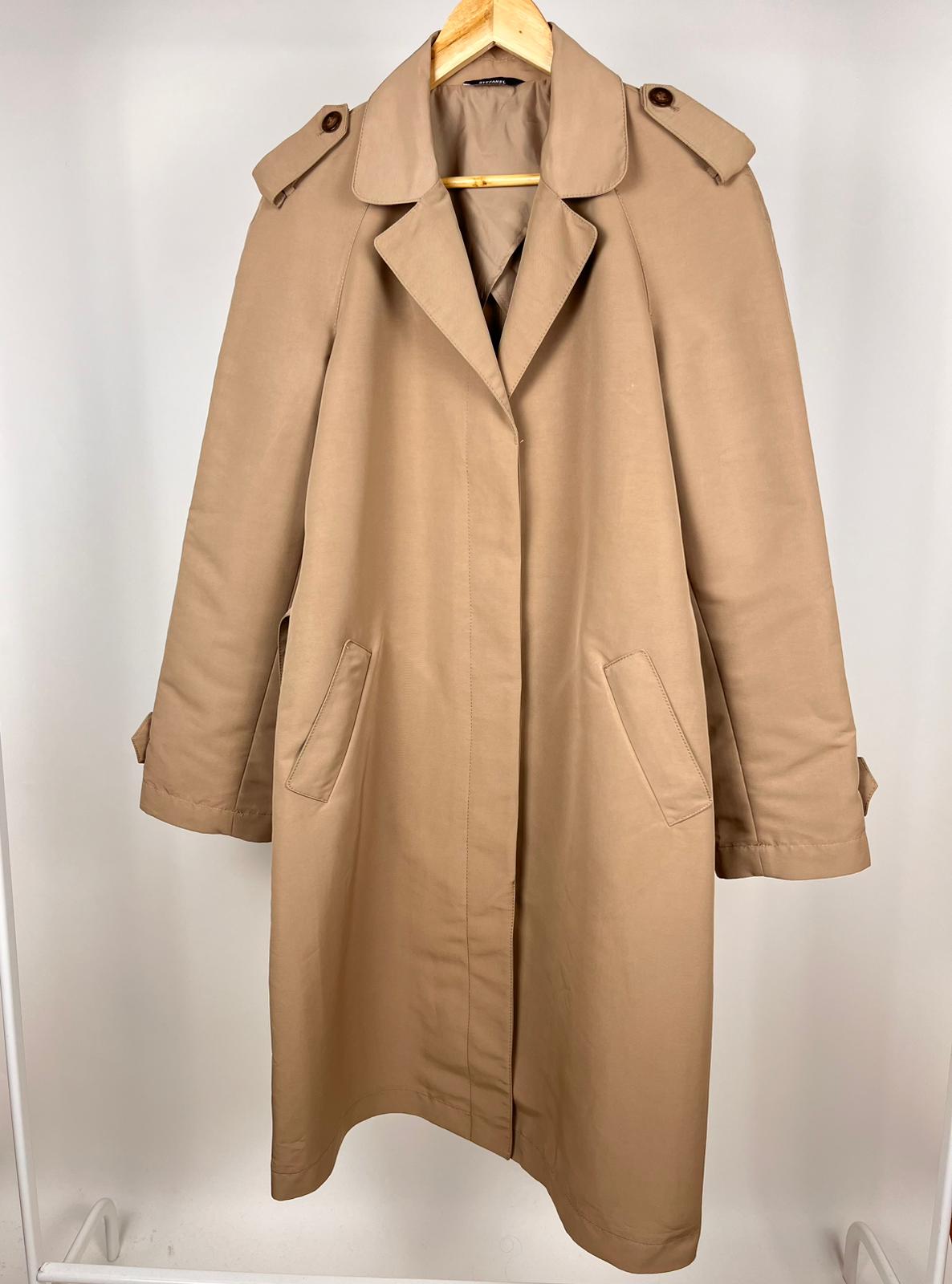 Trench vintage Stefanel beige impermeabile - primi 2000