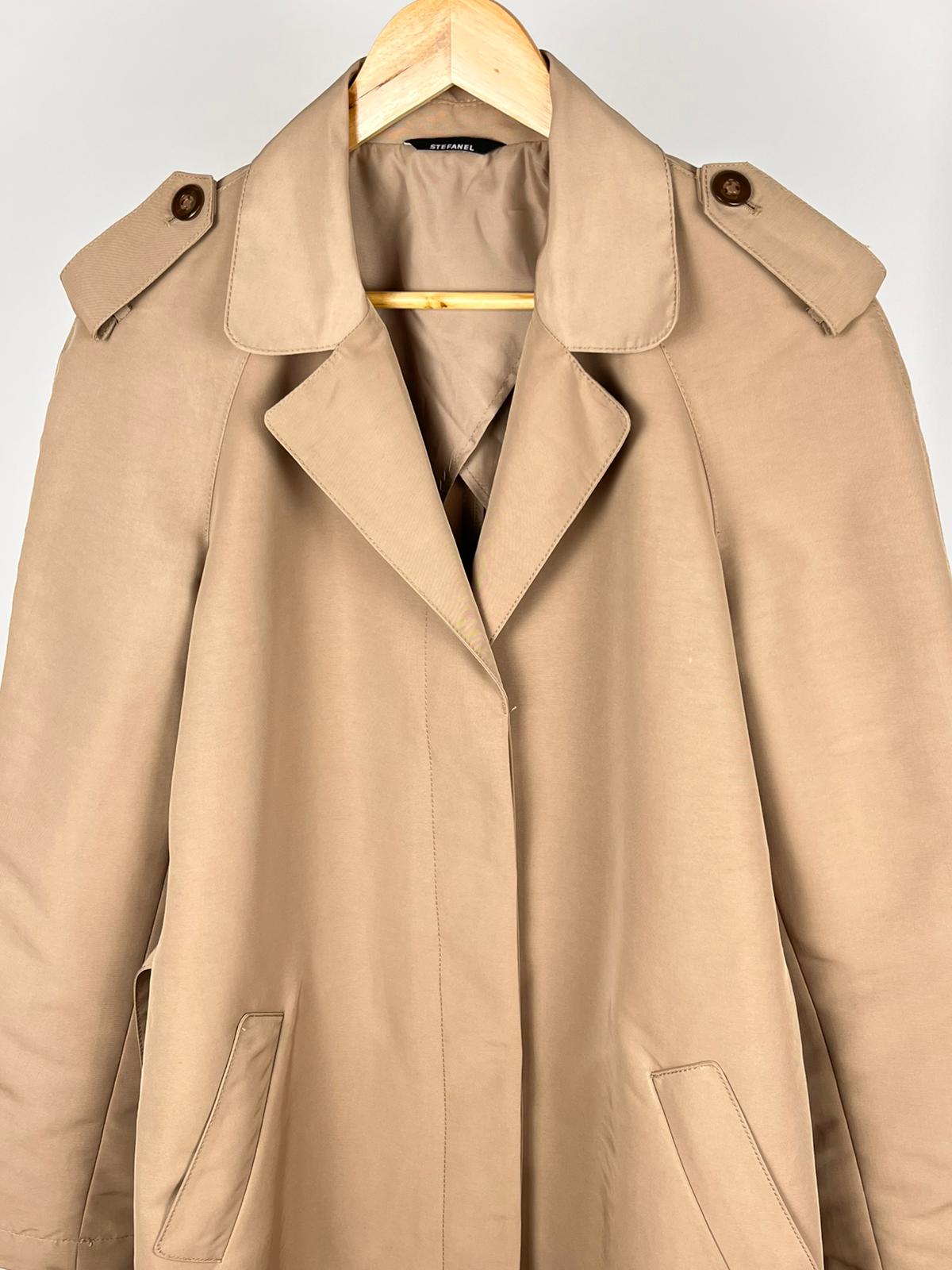 Trench vintage Stefanel beige impermeabile - primi 2000