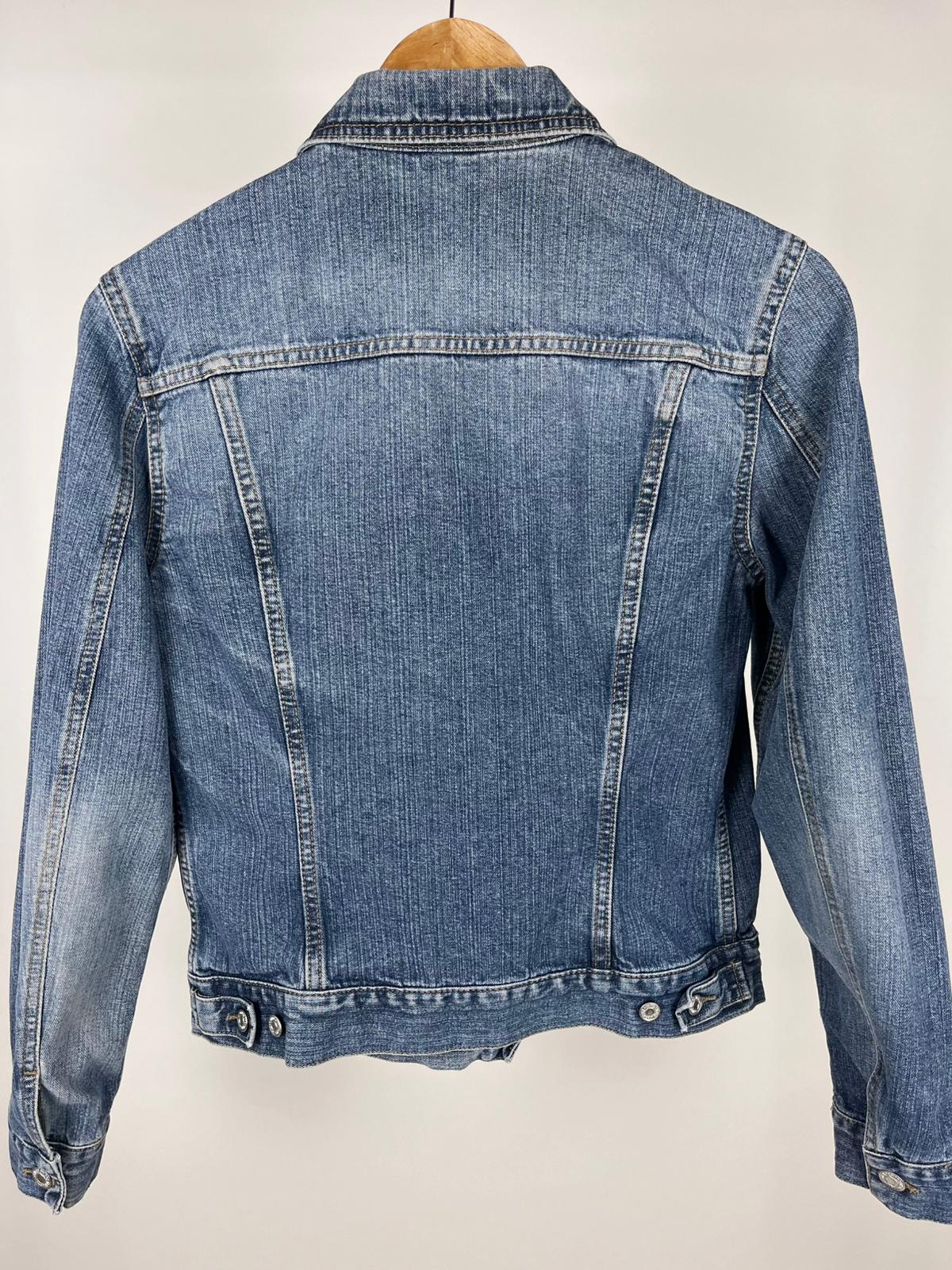 Giacca denim Benetton vintage anni ’90 lavaggio medio