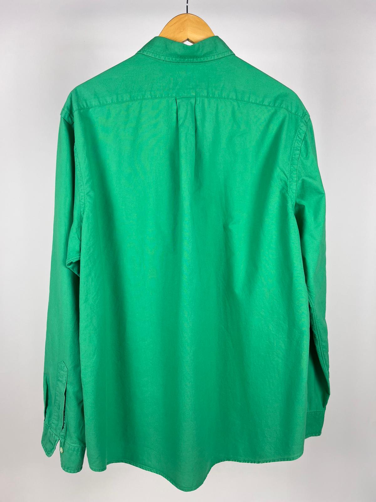 Camicia Ralph Lauren Vintage Verde Cotone Classic Fit | Taglia XL