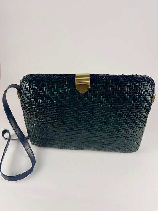 Borsa Rodo in midollino anni '70