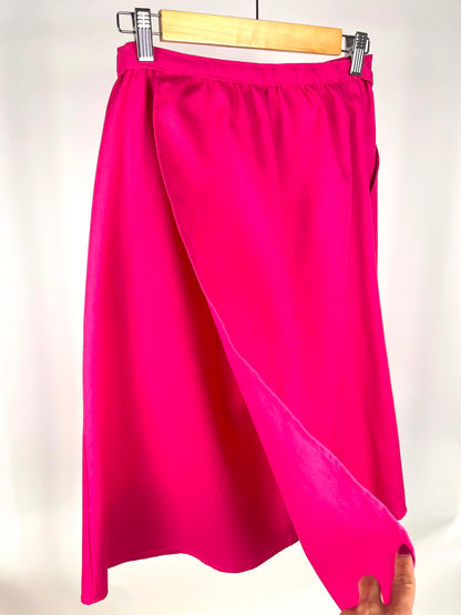 Gonna Portafoglio Vintage Fucsia Made in USA – Anni '80