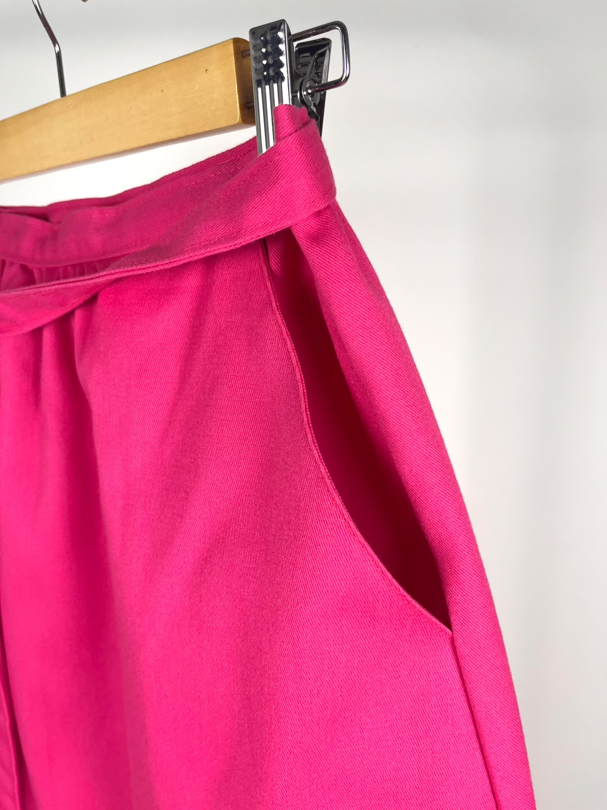 Gonna Portafoglio Vintage Fucsia Made in USA – Anni '80