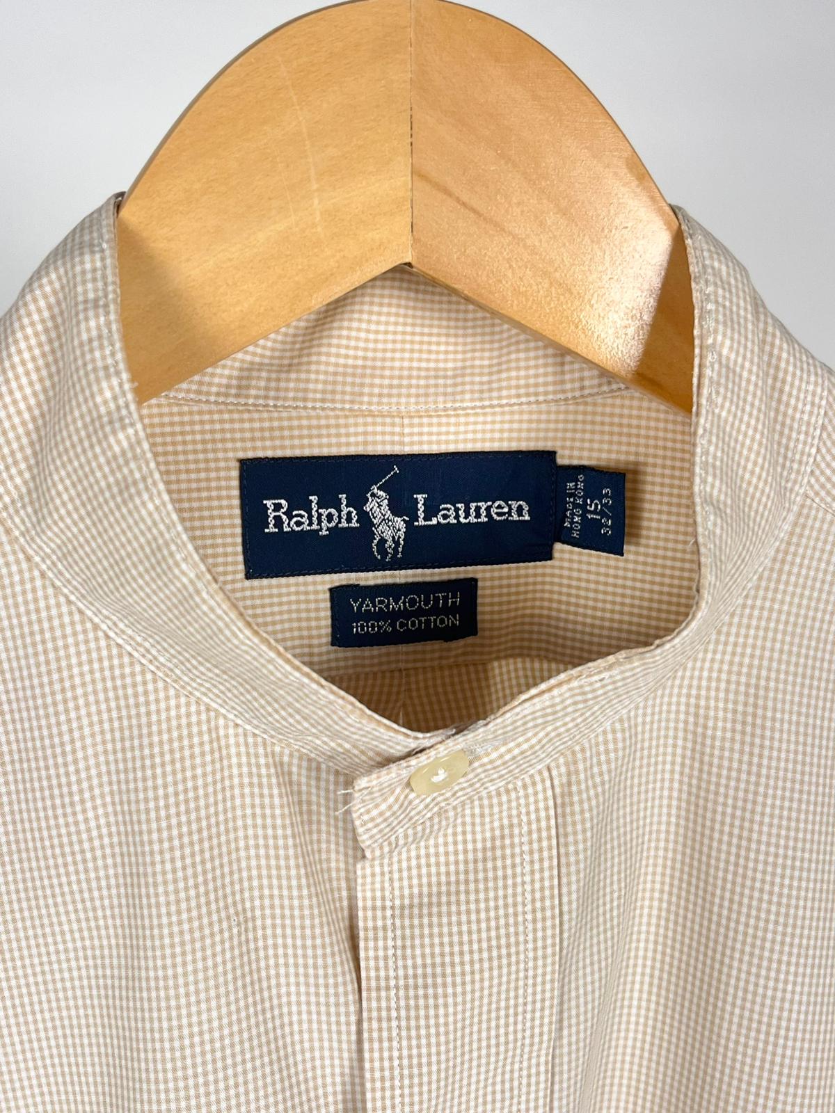 Camicia Vintage Ralph Lauren Reworked con Maniche Volant