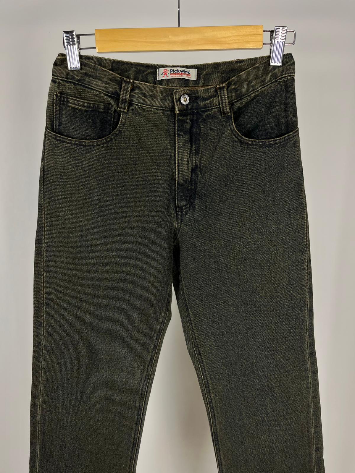 Jeans vintage Pickwick Renegade Tribe anni '90 effetto sabbia