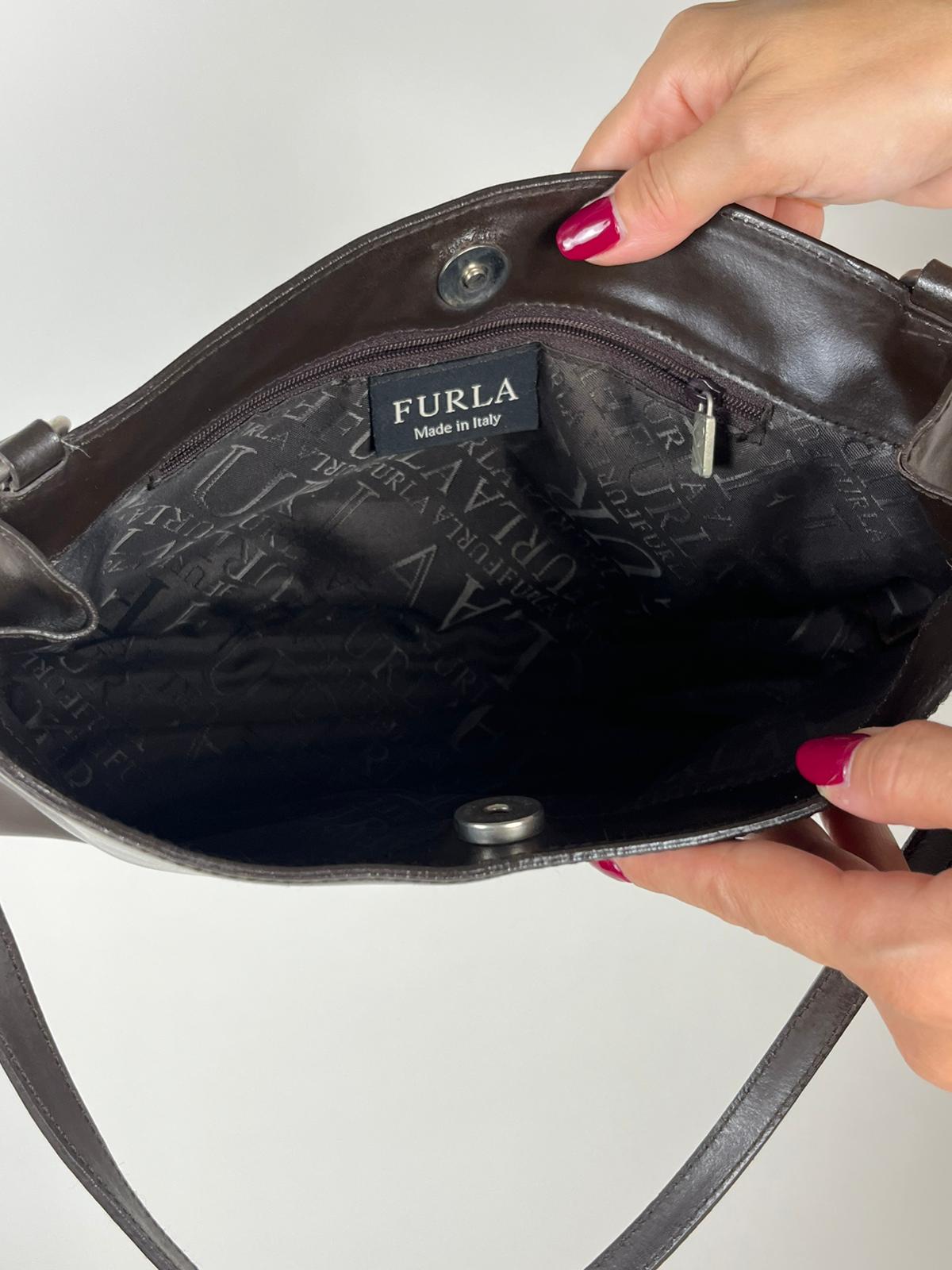 Borsa Furla vintage in vera pelle | primi anni 2000