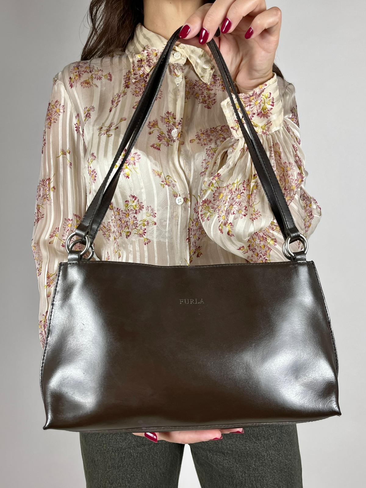 Borsa Furla vintage in vera pelle | primi anni 2000