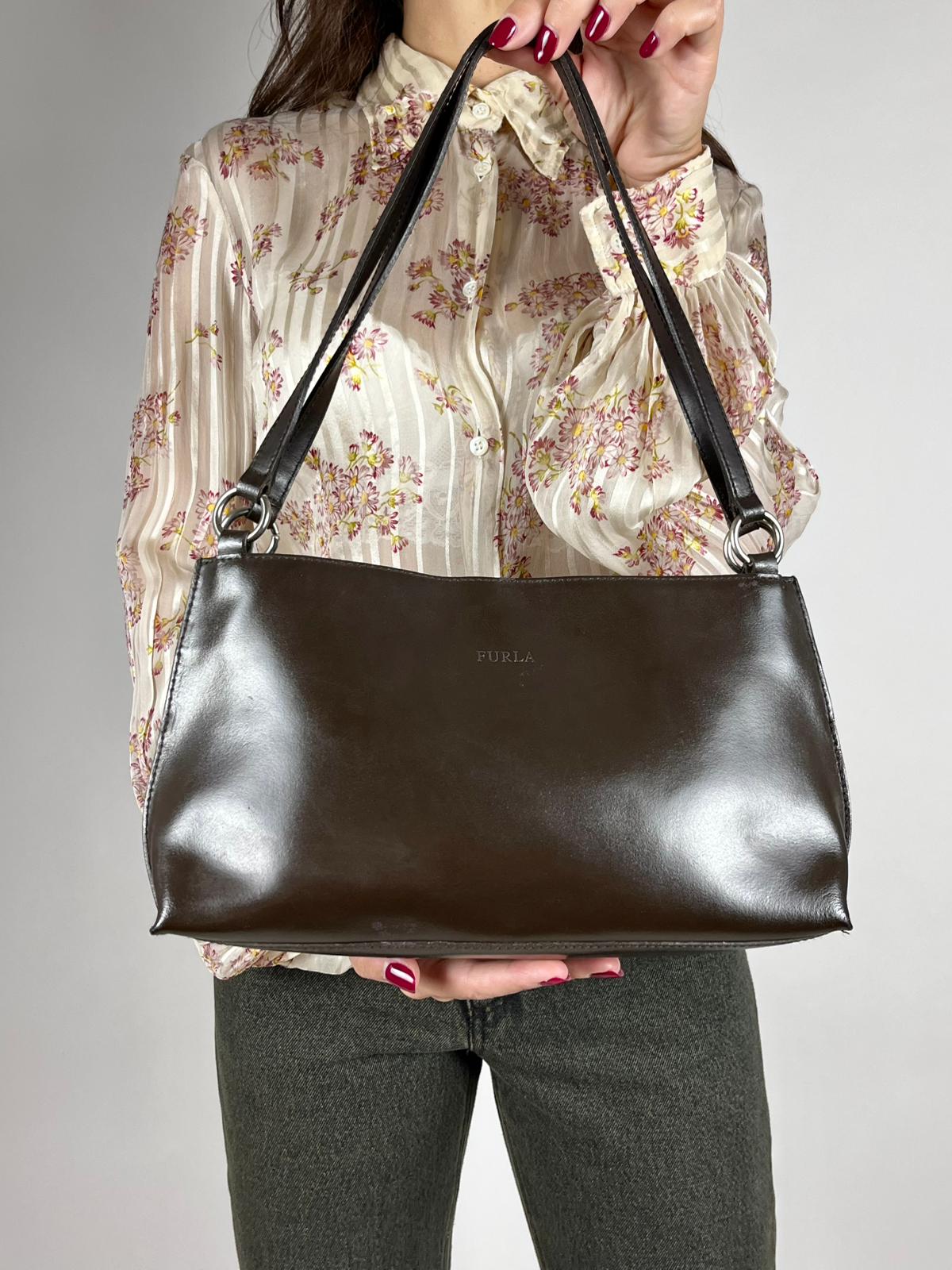 Borsa Furla vintage in vera pelle | primi anni 2000