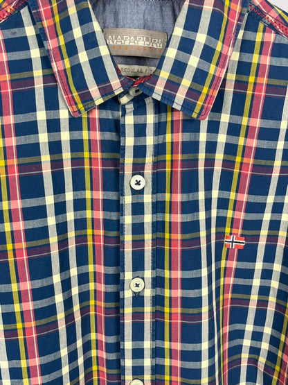 Camicia Crop in Cotone Napapijri con Scrunchie Coordinato