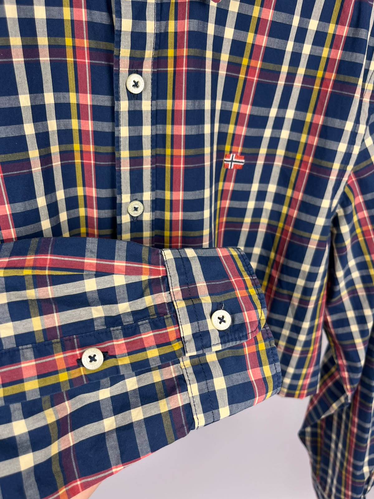 Camicia Crop in Cotone Napapijri con Scrunchie Coordinato