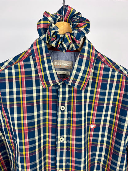 Camicia Crop in Cotone Napapijri con Scrunchie Coordinato