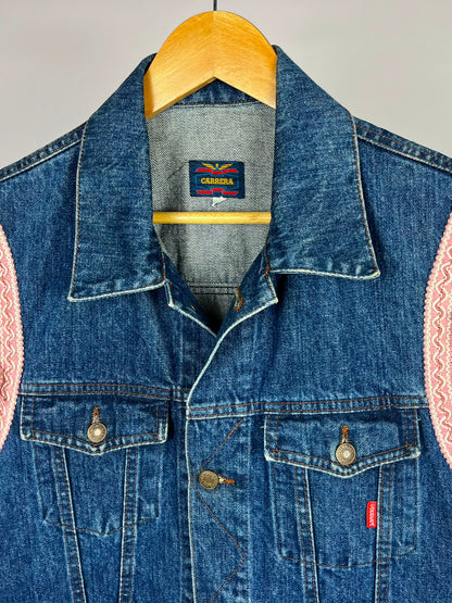 Gilet Carrera Vintage Custom – Denim Anni ’80