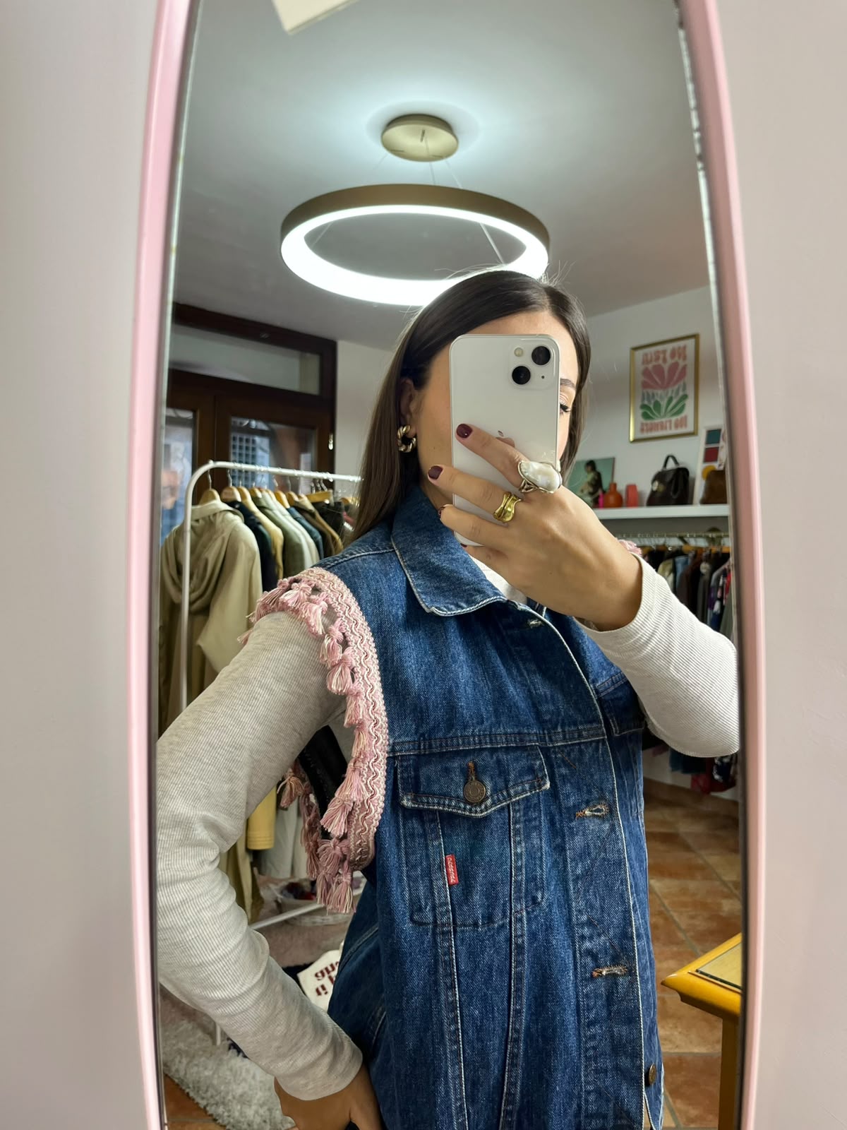 Gilet Carrera Vintage Custom – Denim Anni ’80