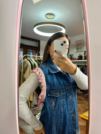 Gilet Carrera Vintage Custom – Denim Anni ’80