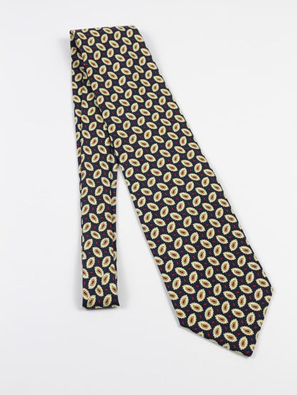 Cravatta Lancôme Vintage in Seta Paisley Blu | Anni ’90