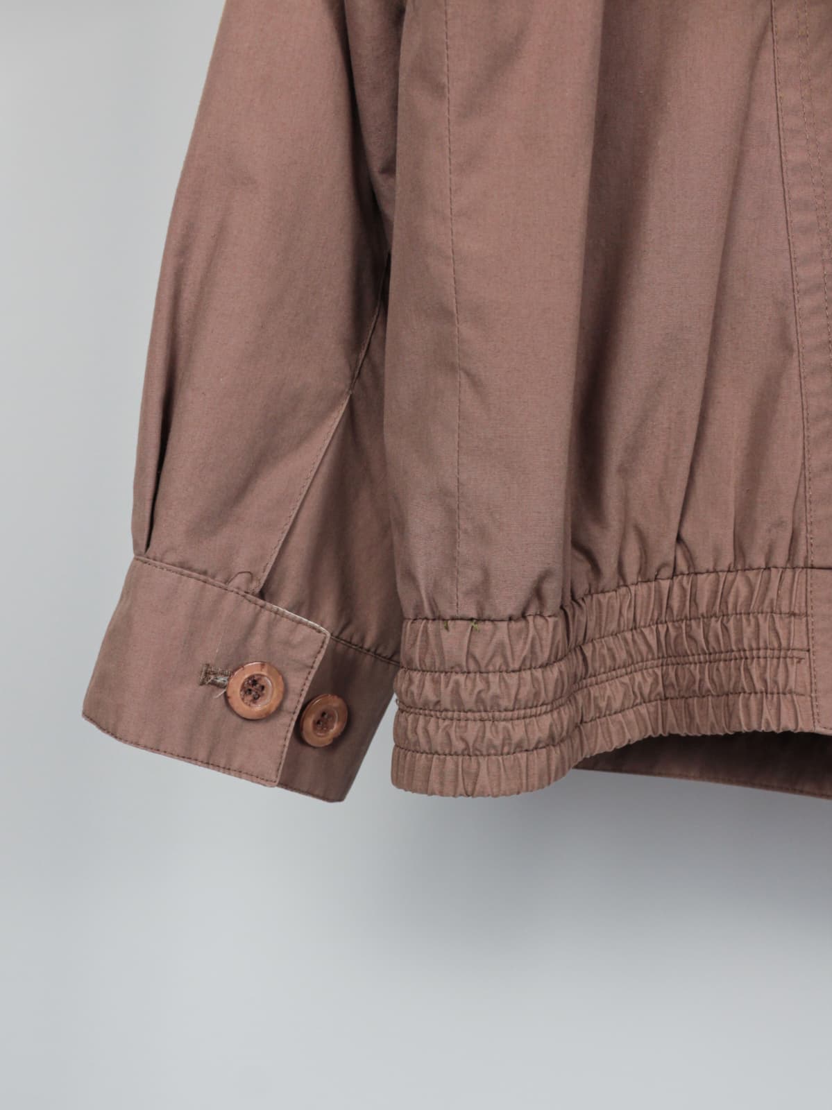 Giacca Vintage Rispo De Luxe Uomo – Anni '80 – Rosa Antico con Dettagli Panna