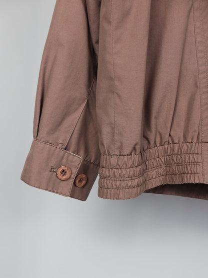 Giacca Vintage Rispo De Luxe Uomo – Anni '80 – Rosa Antico con Dettagli Panna