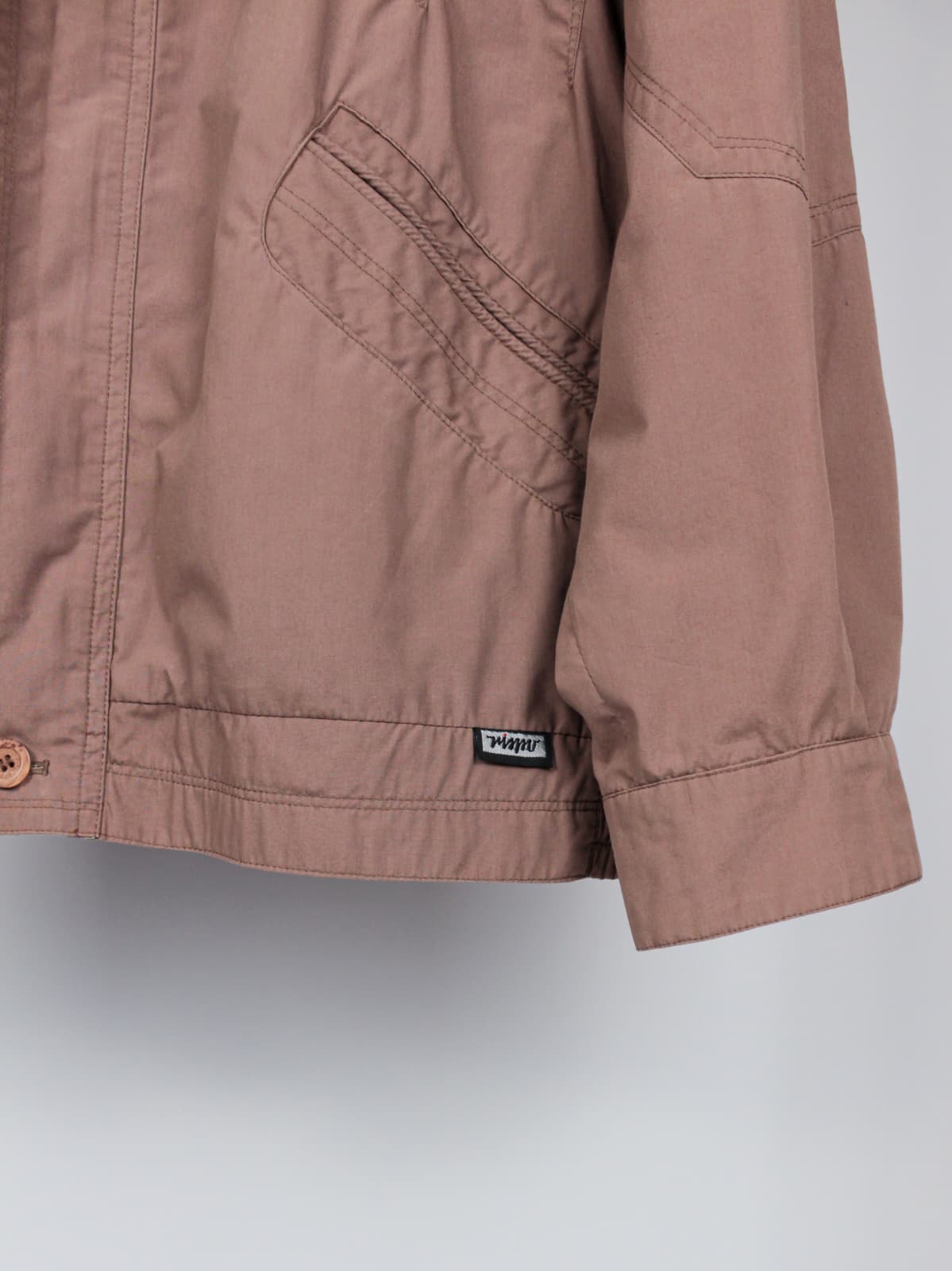 Giacca Vintage Rispo De Luxe Uomo – Anni '80 – Rosa Antico con Dettagli Panna