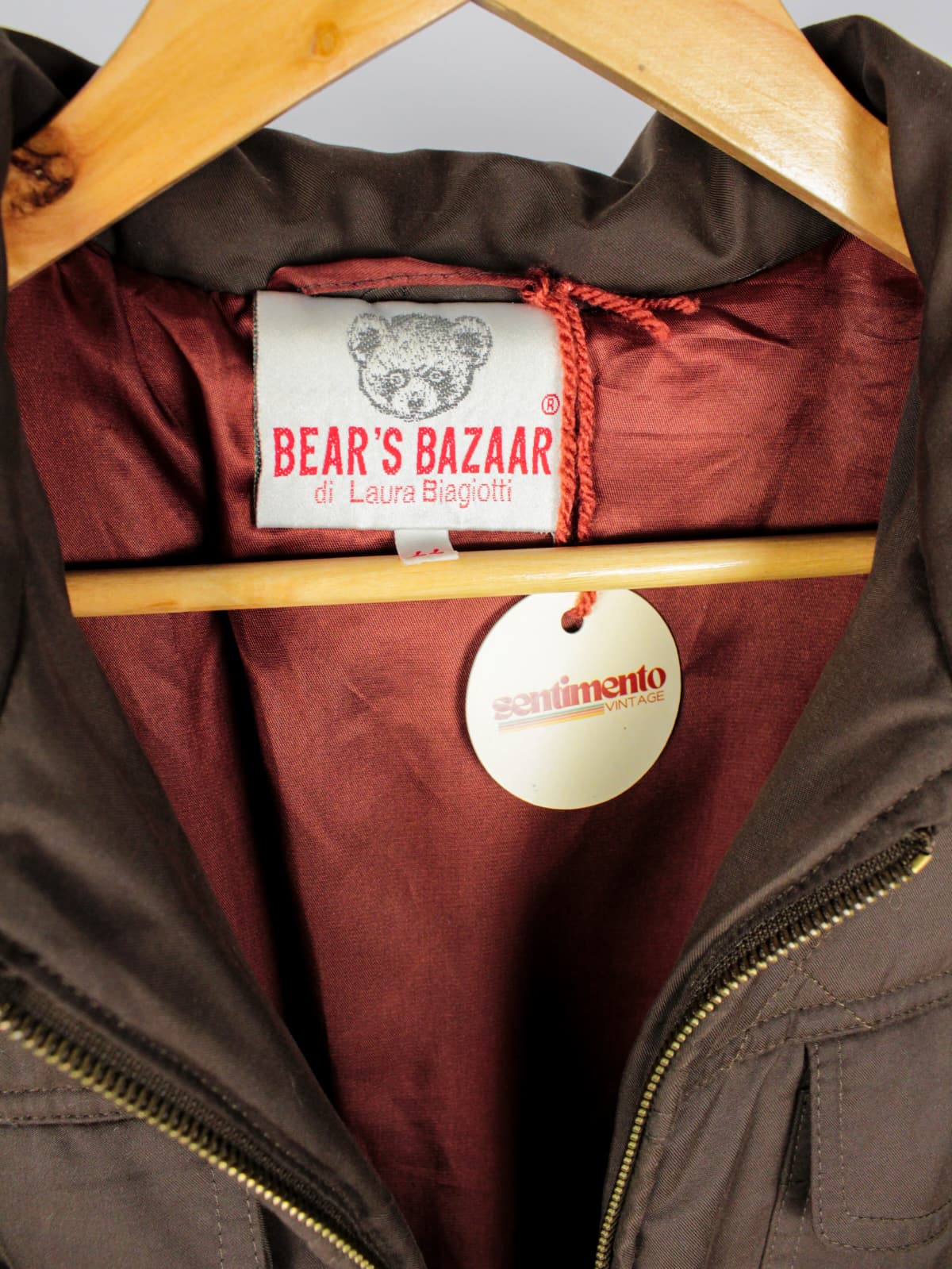 Giubbino Vintage Bear's Bazaar di Laura Biagiotti – Anni '80