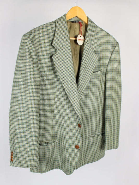 Giacca Vintage in 100% Lana Vergine – Made in Italy | Pied de Poule