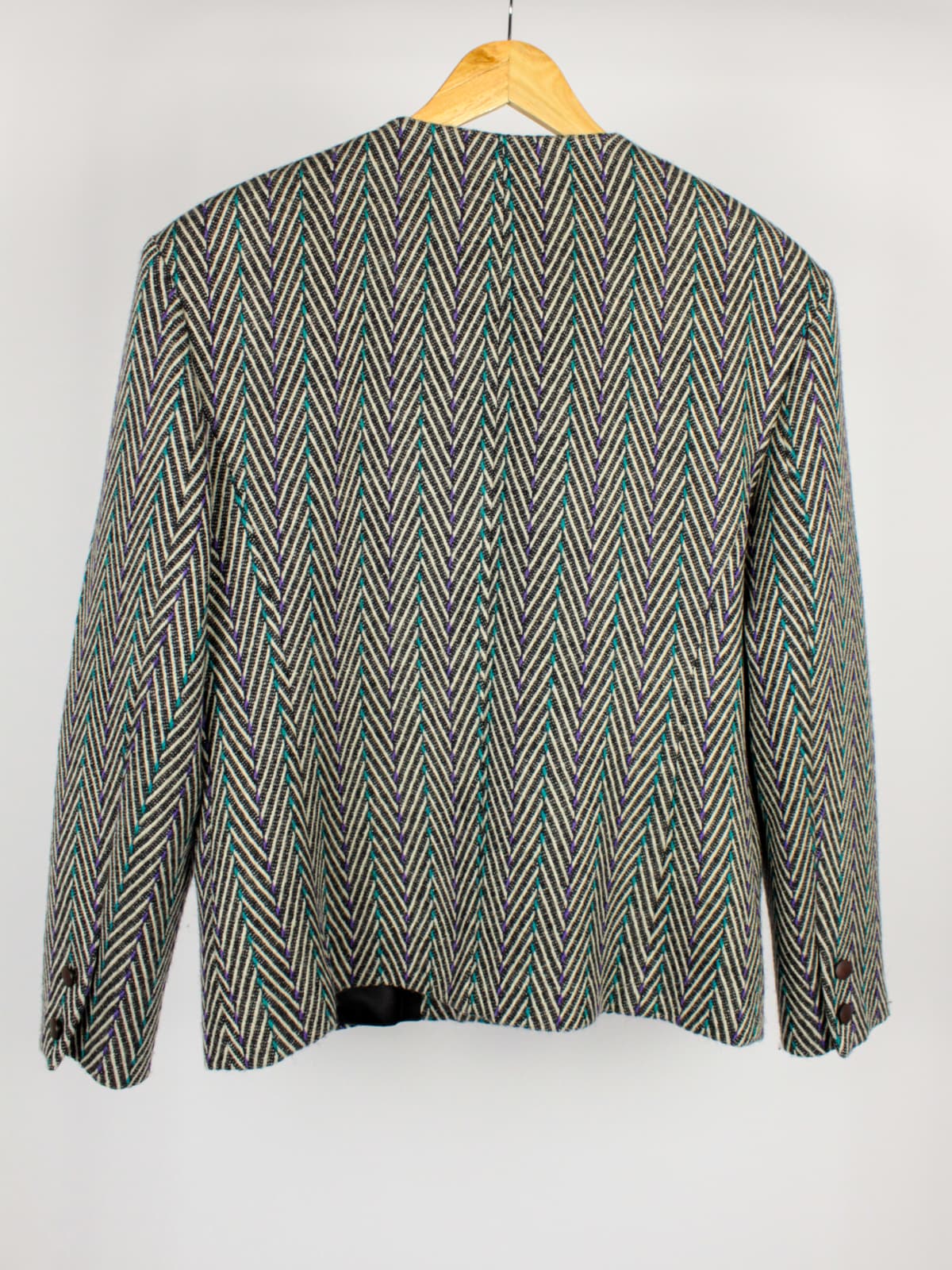 Giacca Vintage in Pura Lana Vergine Made in Italy – Anni '80/'90