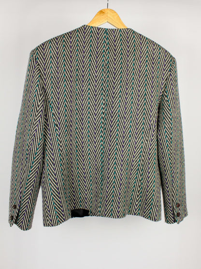 Giacca Vintage in Pura Lana Vergine Made in Italy – Anni '80/'90