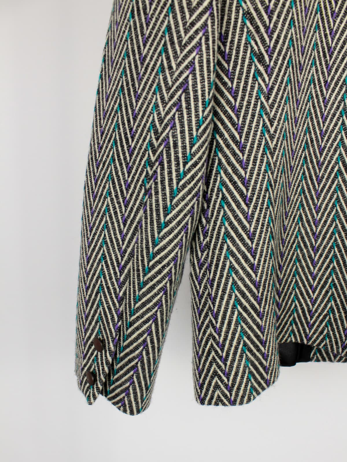 Giacca Vintage in Pura Lana Vergine Made in Italy – Anni '80/'90