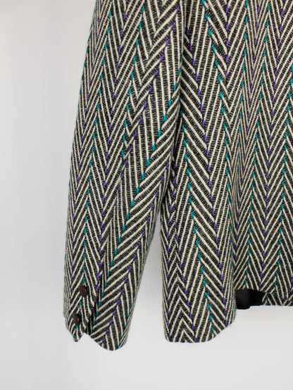 Giacca Vintage in Pura Lana Vergine Made in Italy – Anni '80/'90