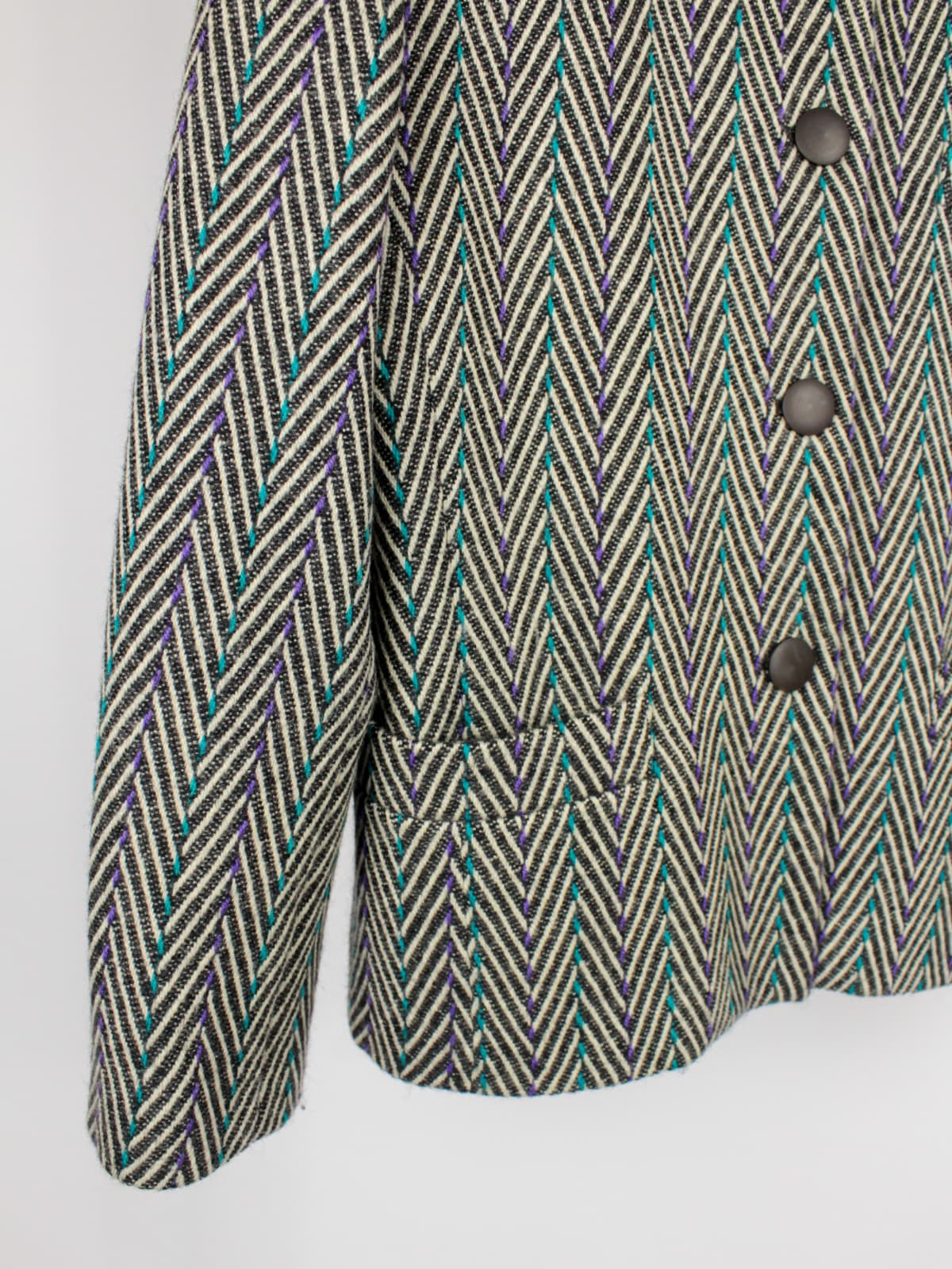 Giacca Vintage in Pura Lana Vergine Made in Italy – Anni '80/'90