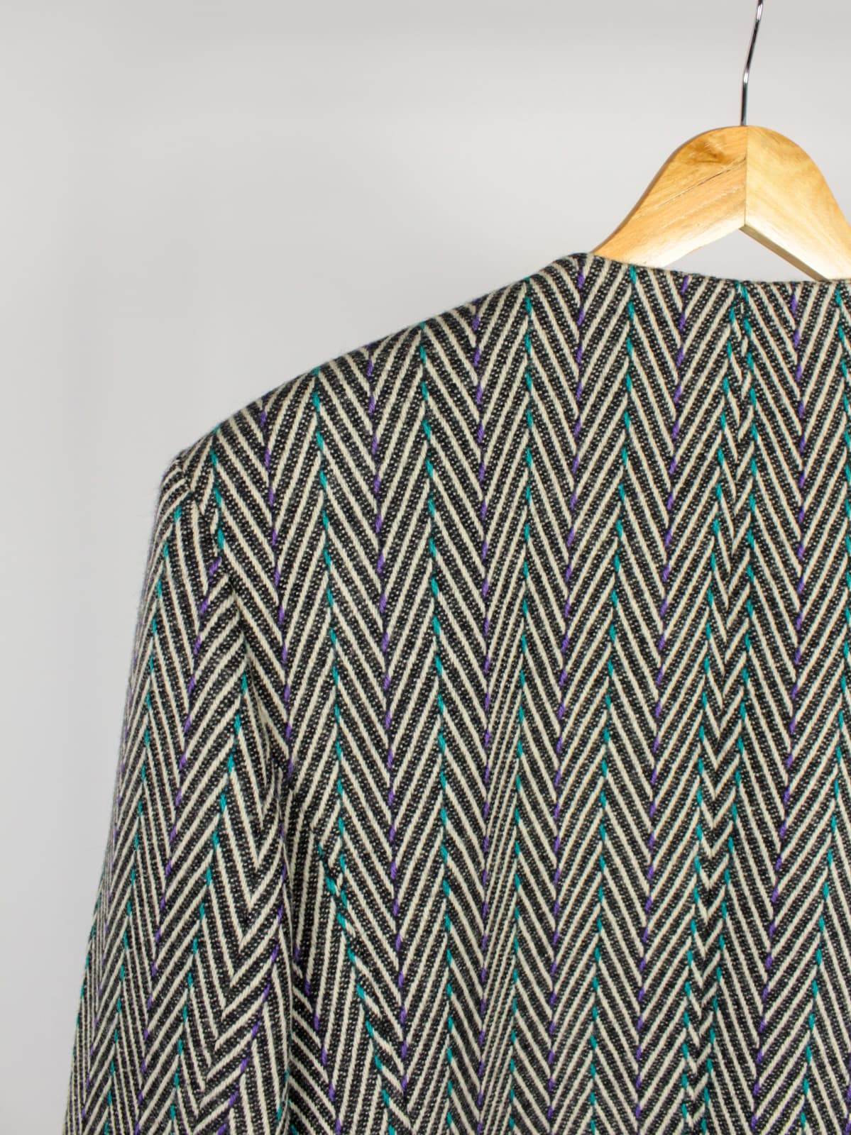 Giacca Vintage in Pura Lana Vergine Made in Italy – Anni '80/'90