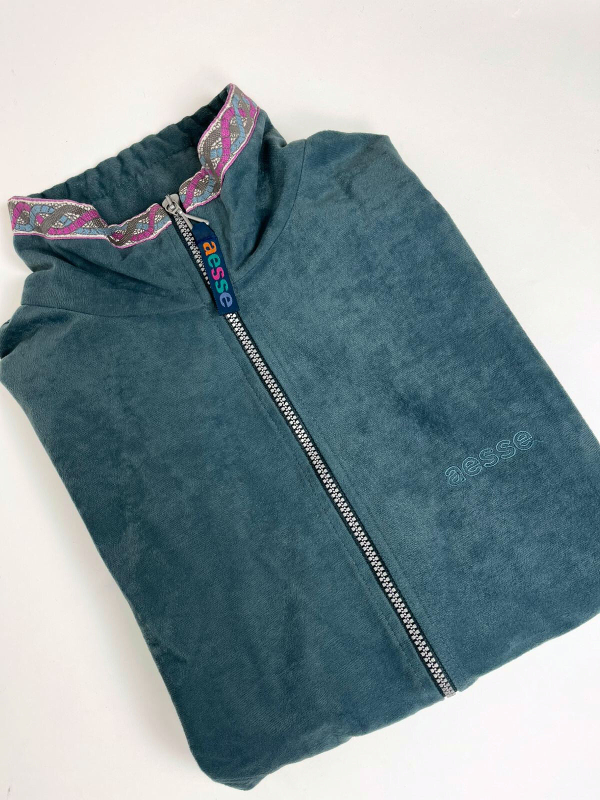 Felpa Vintage Aesse Ciniglia Anni 90 Made in Italy