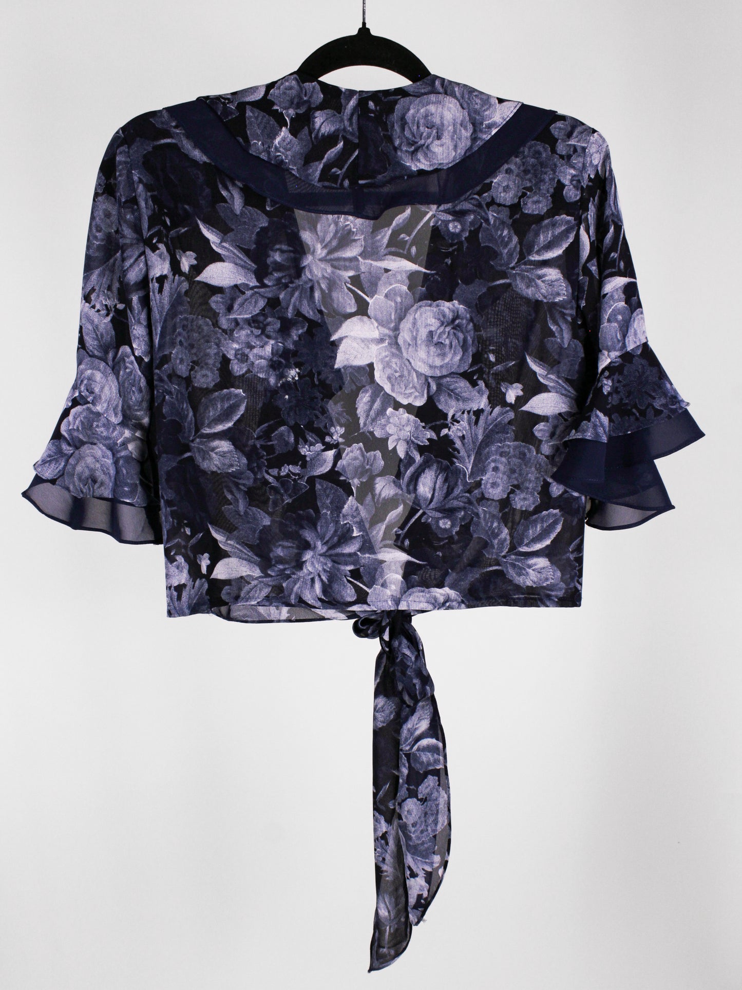 Bolero Vintage Floreale in Chiffon – Made in Taiwan