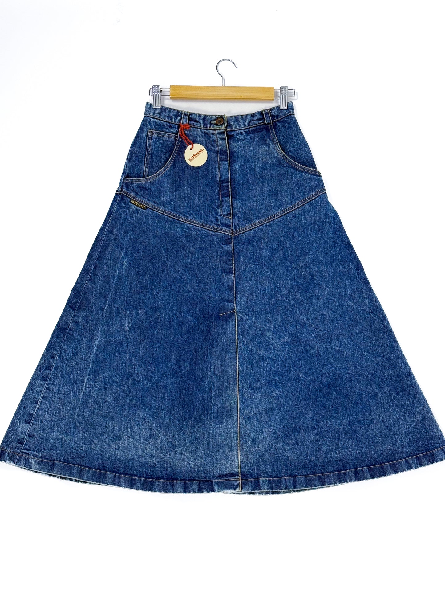 GONNA DI JEANS LUNGA Y2K