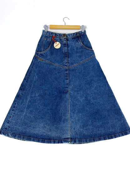 GONNA DI JEANS LUNGA Y2K