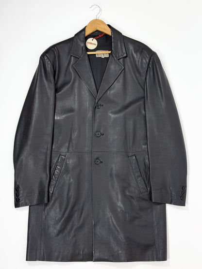 LEATHER TRENCH MADE IN ITALY
