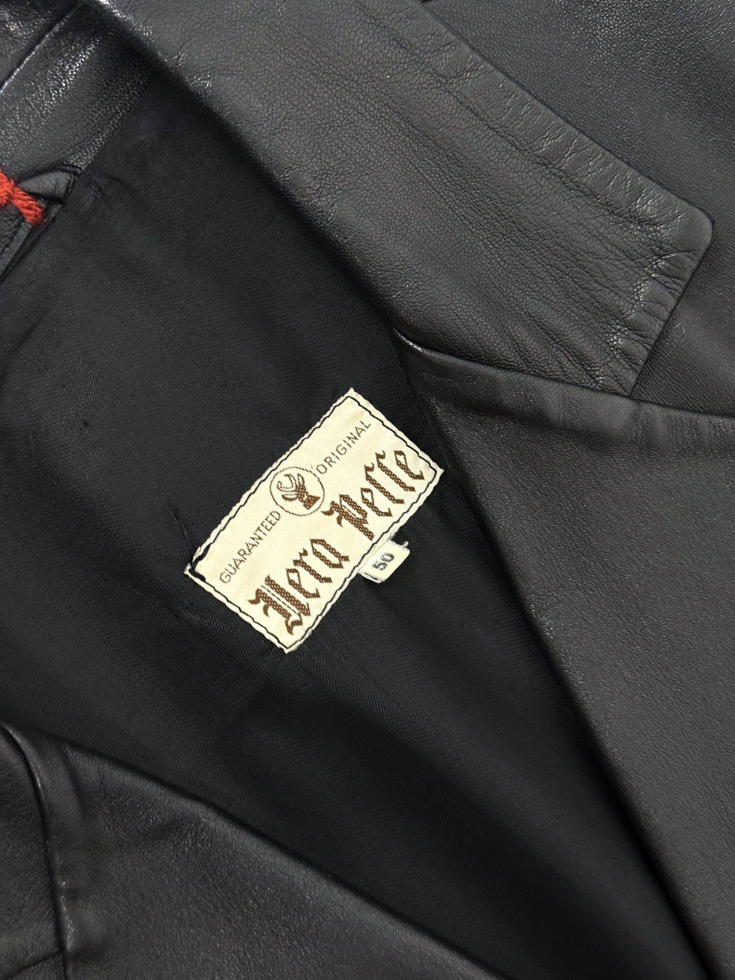 LEATHER TRENCH MADE IN ITALY