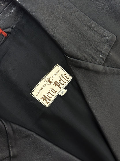 LEATHER TRENCH MADE IN ITALY